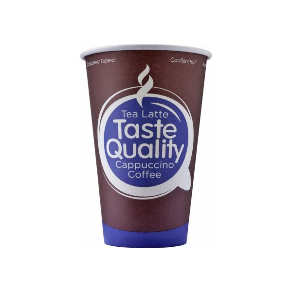 Taste Quality 330 мл қағаз бір реттік стақаны d.80 мм