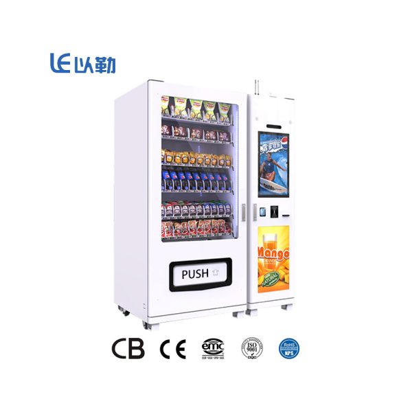 Комбинированный автомат YLvending LE205B (снеки и напитки, сенсорный)