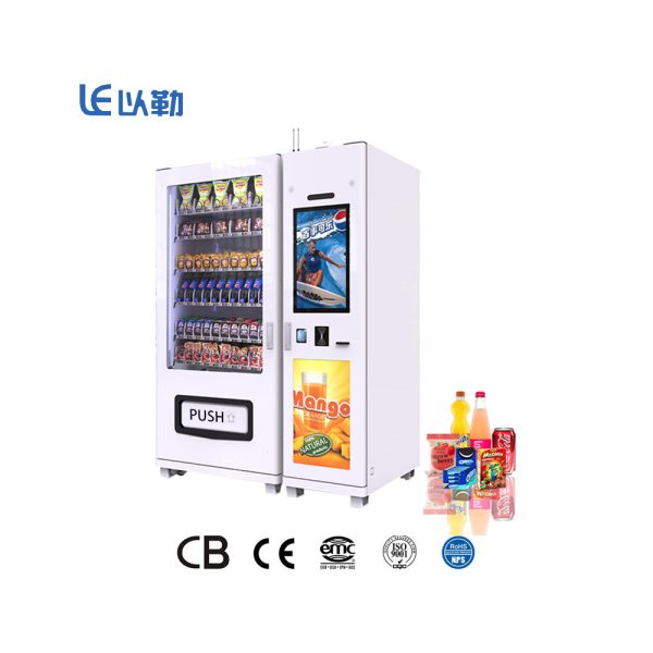 Комбинированный автомат YLvending LE205B (снеки и напитки, сенсорный)