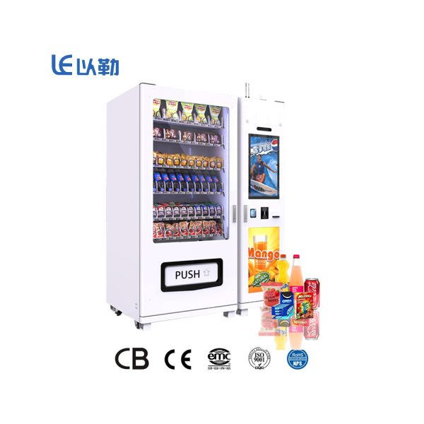 Комбинированный автомат YLvending LE205B (снеки и напитки, сенсорный)