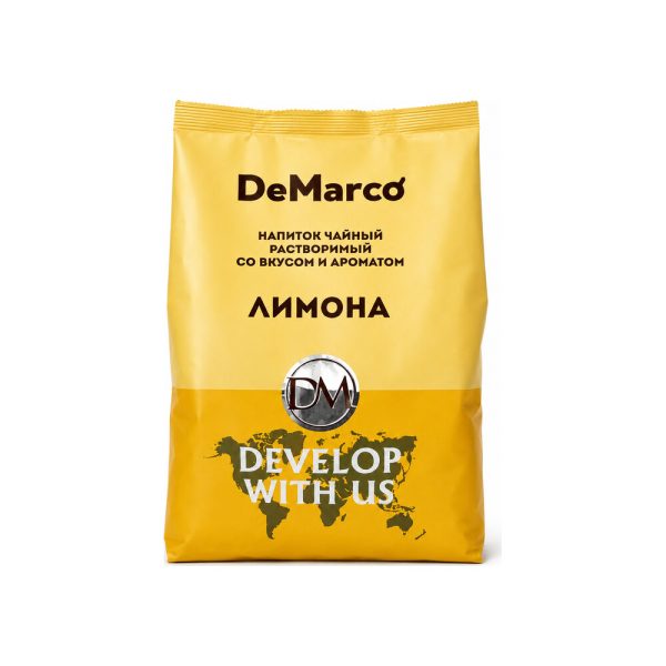 Растворимый чай Лимон DeMarco, 1 кг Чай растворимый «Лимон» De Marco, 1 кг